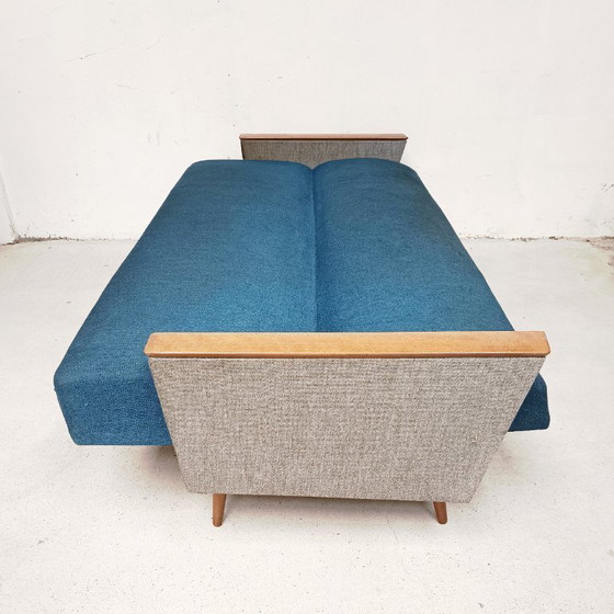 Image 1 of Canapé convertible bicolore, 1960s