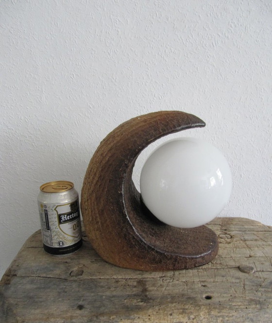 Lampada da tavolo in ceramica Doria Leuchten, anni '70 – Lampade da tavolo, Glass (photo 2 of 9)