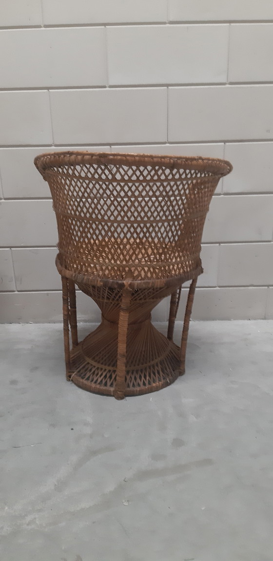 Image 1 of 2X Vintage Rattan Chair