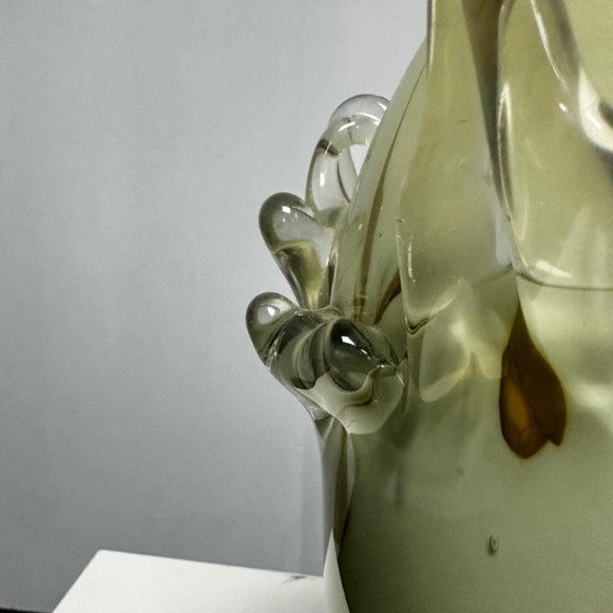 Dúo de arte en vidrio extremadamente caro, forma de crecimiento impecable – Glass (photo 4 of 6)