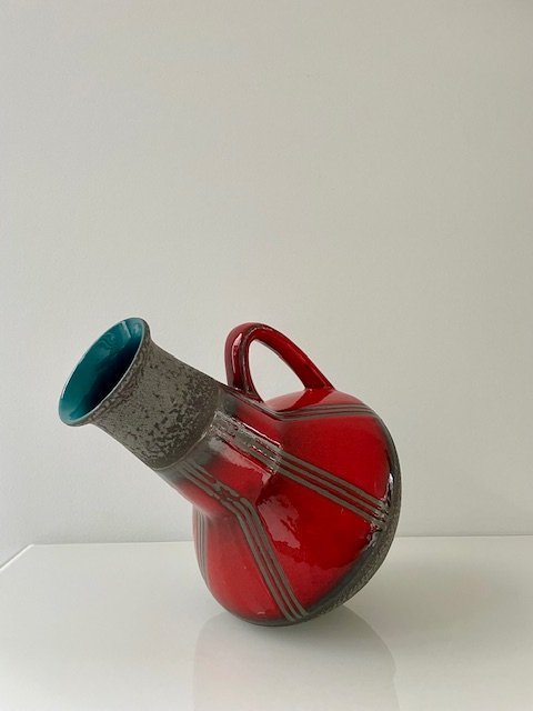 Image 1 of Statement Piece: Vintage Fat Lava Vaas van Carstens Tönnieshof