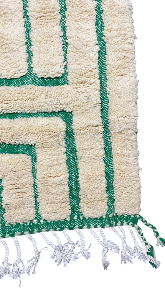 Image 1 of Authentischer handgeknüpfter Berberteppich aus dem Atlasgebirge – 150 x 100 cm – Wolle