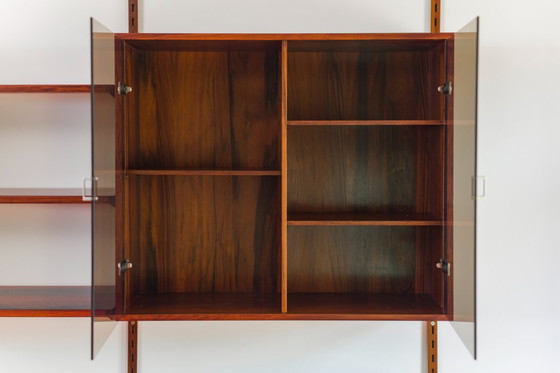 Image 1 of Modularer Wandschrank aus Palisanderholz von Kai Kristiansen für FM Møbler, 1960er Jahre