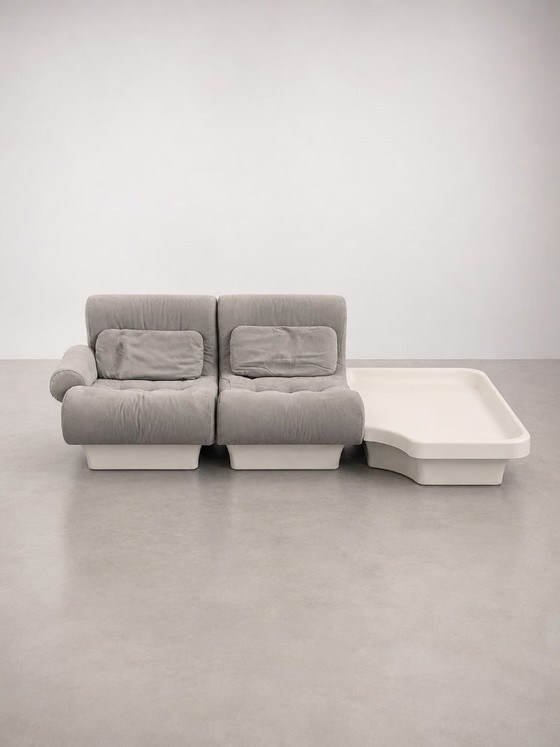 Divano modulare 5 posti originale Otto Zapf – vitsoe, Divani modulari, Cotone (photo 3 of 5)