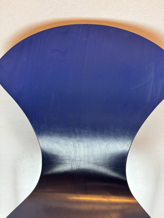 Image 1 of Set of 2 original Arne Jacobsen "Mosquito Chairs" model 3105 for Fritz Hansen (2003)