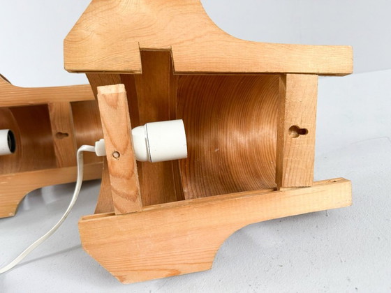 Image 1 of Hans Agne Jakobsson for Ellysett Markaryd, set of 2 wall lamps, Denmark, 1970s