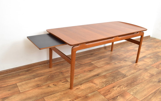 Image 1 of Teak Modell 640 Couchtisch von Peter Hvidt & Orla Mølgaard-Nielsen für France & Søn / France & Daverkosen, 1950er Jahre.