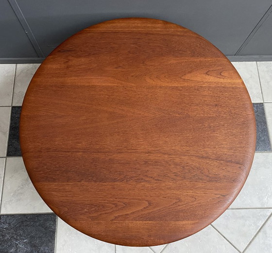 Image 1 of Tavolino scandinavo moderno Mid-Century in teak di Hvidt & Mølgaard Nielsen per France e Søn.