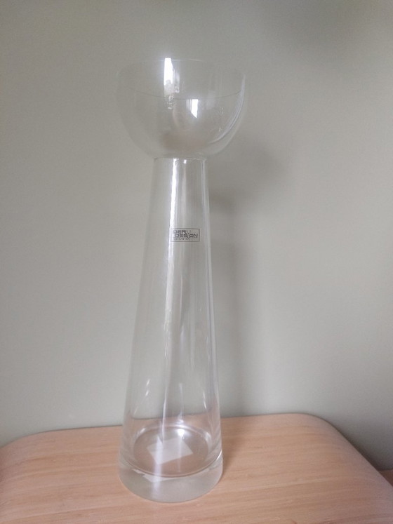 Vintage hyacinth vase German by Deru Design International – Glass (photo 3 of 5)
