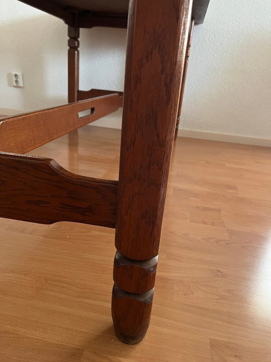Image 1 of Oak dining table (6 people)