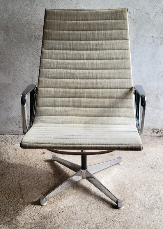 Fauteuil Lounge Vintage Eames EA 115 pour Herman Miller – Buffet bas, Aluminium (photo 3 of 10)