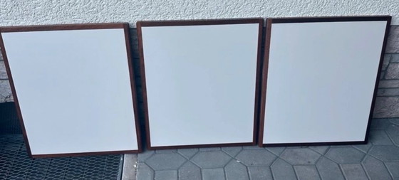Tavolino da caffè modulare in legno con piani reversibili, Bernard Vuarnesson, Tavolini da caffè, Crema, Design (foto 3 di 5)