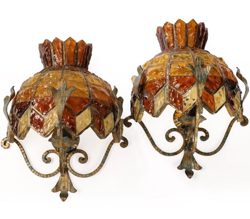 Poliarte sconces 1970’s italy