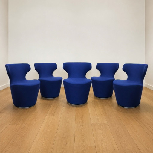 5 Papilio B&B Italia chairs