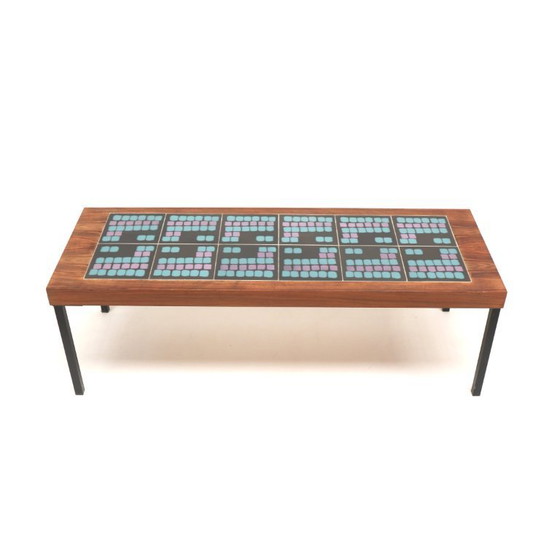 Image 1 of Table basse vintage en céramique fabriquée dans les années 1970