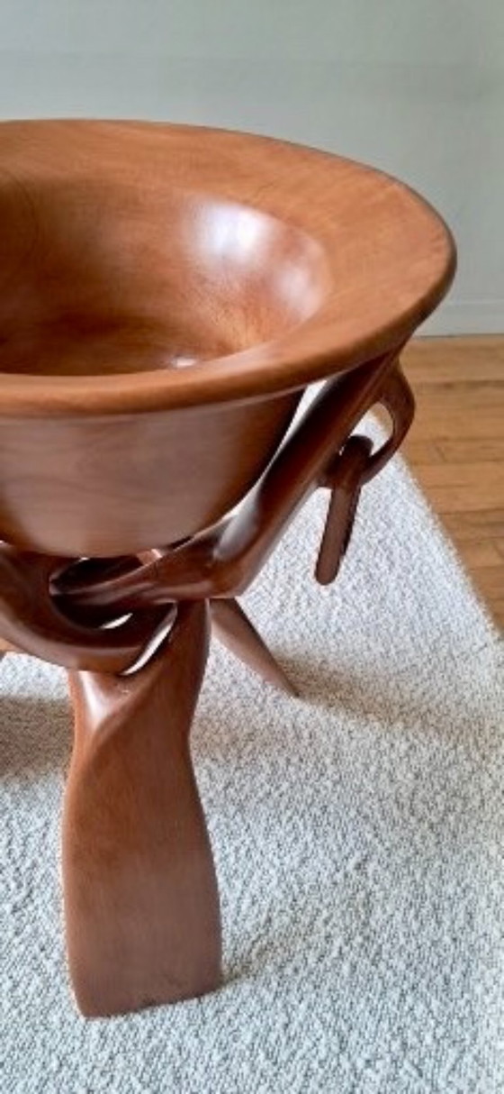 Image 1 of Handgefertigter Mini-Beistelltisch