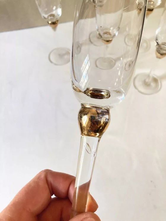 Image 1 of Champagnerflöten aus Glas