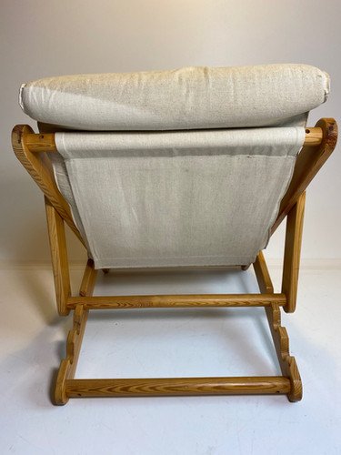 Ikea Vintage Fauteuil Gillis Lundgren Kon Tiki jaren 80 – Wood, 1980 (photo 3 of 38)