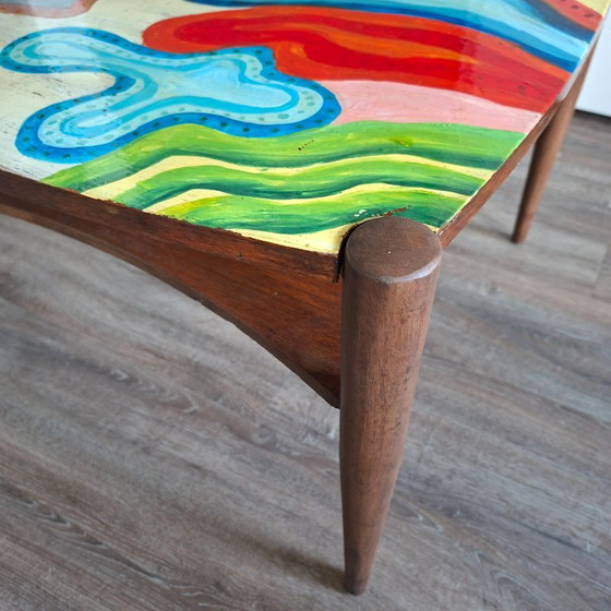 Rosewood Coffee Table Danish Design 60s. Art Work&Formica. (photo 5 of 21)