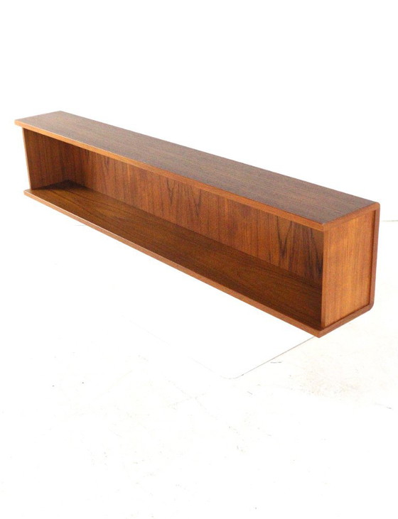 Vintage Wandplank Wandsysteem Teak Deens – Wandrek, Wood (photo 4 of 16)