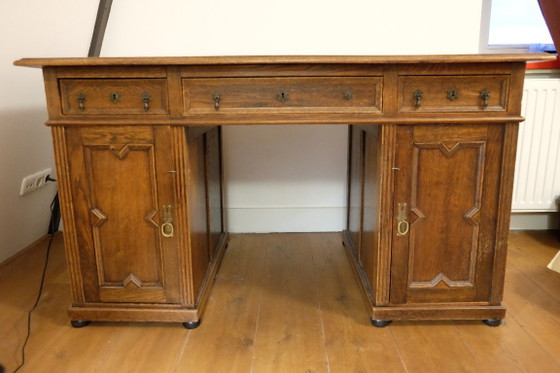 Antique wooden desk (photo 9 of 14)
