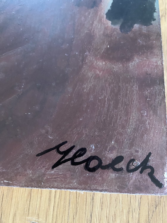 Image 1 of Abstracte compositie - Rigobert Haeck