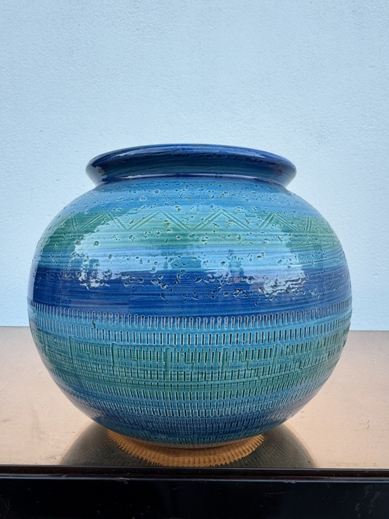 Bitossi Aldo Londi keramische plantenpot, jaren 1960 – Plantenbak, Ceramic (photo 8 of 15)