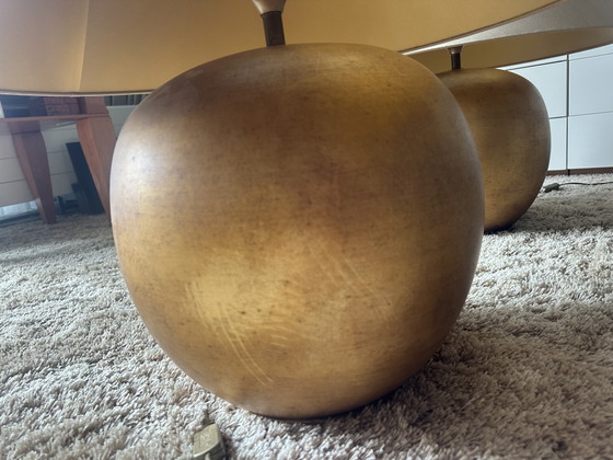 Image 1 of 2x table lamps by designer Erik Kuster