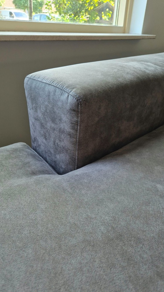IN.HOUSE Revello canapé d'angle avec méridienne (microfibre), In House, Canapés d'angle, Cuir, Gris, Modern (photo 5 sur 6)