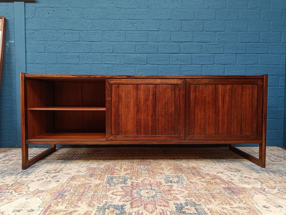 Image 1 of Vintage rosewood lowboard, Danish design by Mørke Møbelfabrik, 1960s