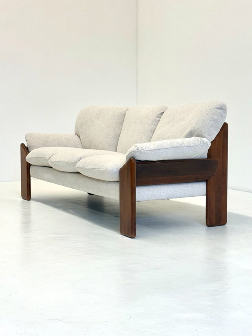 Cream Sapporo sofa by Mario Marenco for Mobil Girgi