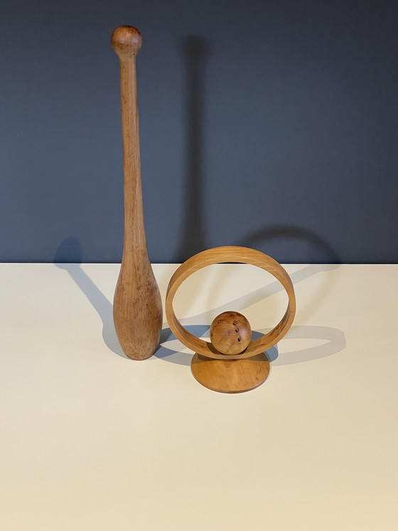Image 1 of Objet sculptural unique en bois d'époque
