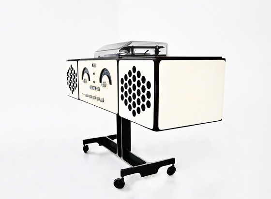 Image 1 of Stereofonische RR-126 Radio van F.lli Castiglioni voor Brionvega, jaren 1960