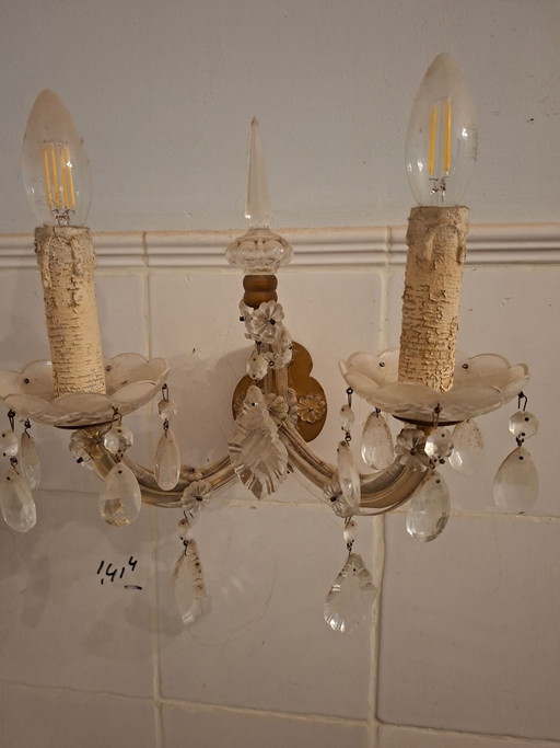 2 Maria Theresa Wall lights