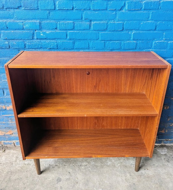 Image 1 of Bibliothèque vintage en teck, Danemark, années 1960