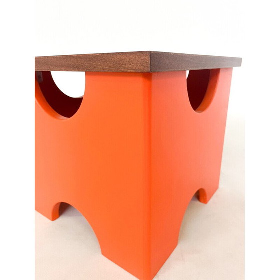 Image 1 of Paire de tabourets Dado du milieu du siècle par Ettore Sottsass