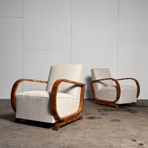 Poltrona Art Déco Heal & Son, anni '30 — Design britannico