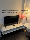 Kave Home wooden TV unit 120 cm