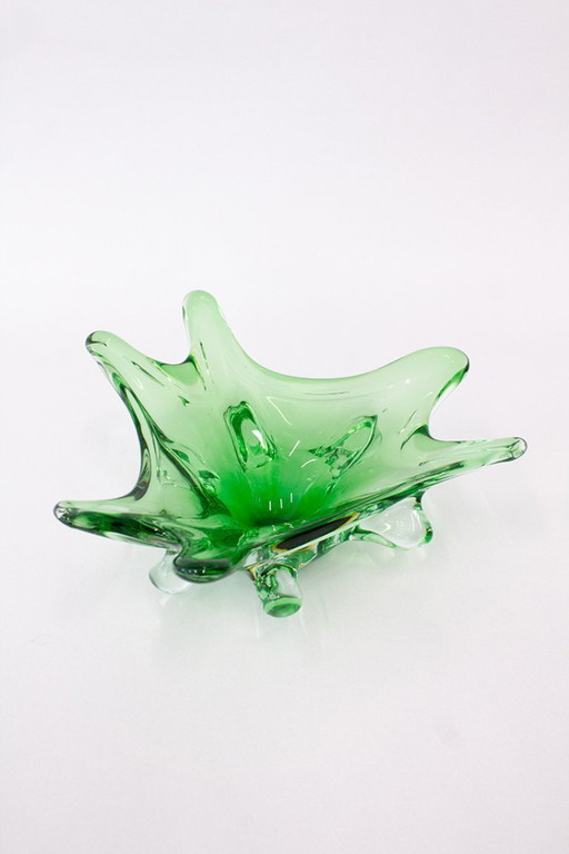 60's Murano Organic Splash Fruit Bowl
