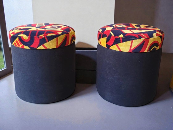 Pouf Art Déco – Poggiapiedi e pouf, Art Deco (photo 2 of 8)