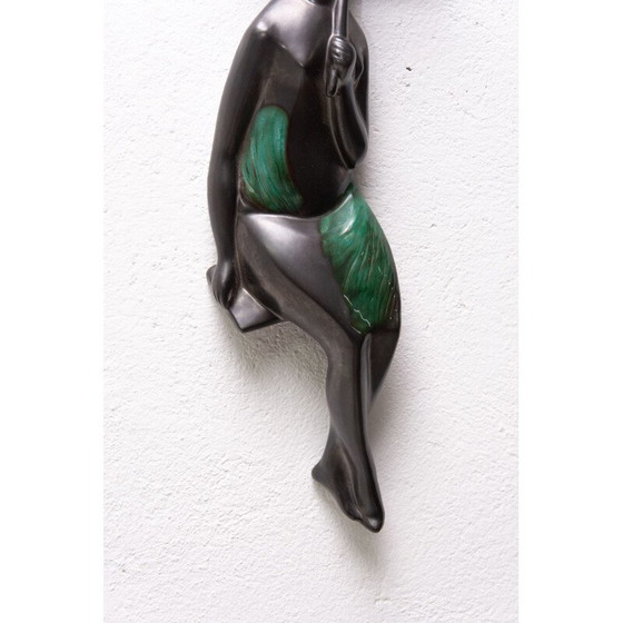 Image 1 of Vintage ceramic hanging sculpture by Jitka Forejtová, Czechoslovakia 1960