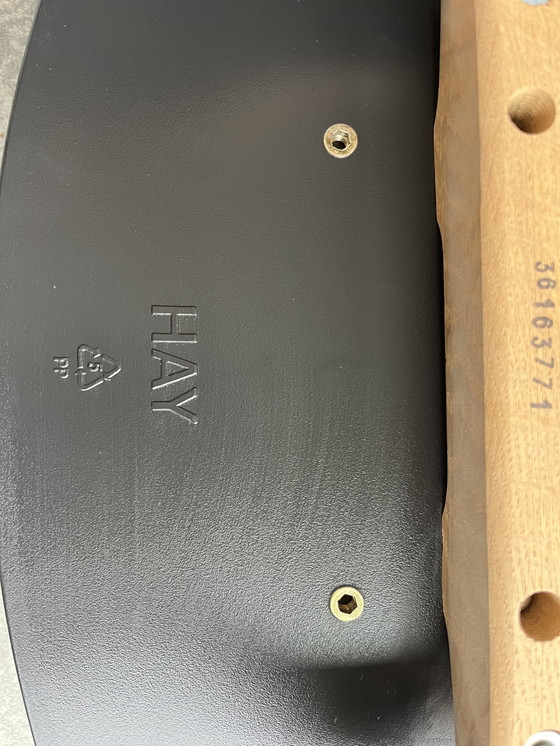 Image 1 of HAY chair AAC22 - black oak