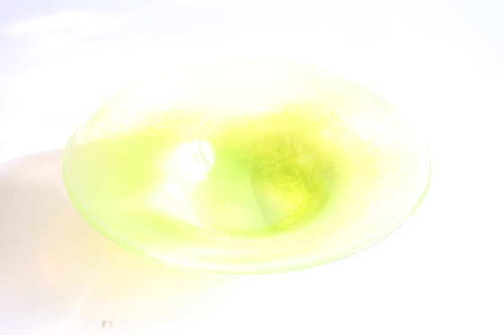 Image 1 of Ciotola verde in vetro Henry Dean