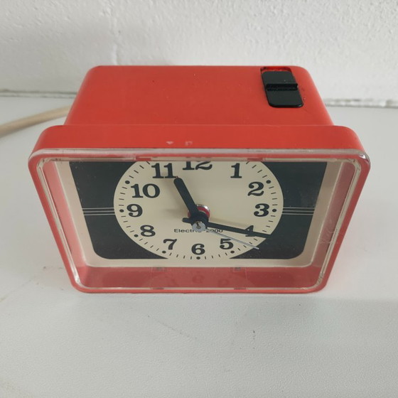 Reloj despertador naranja Electric 2000 años 70, Electric 2000 (DL), Relojes, Plástico, Vidrio, Crema, Vintage (foto 2 de 7)