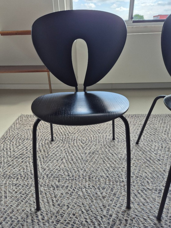 Image 1 of 3 STUA Globus Stühle schwarz in gutem Zustand