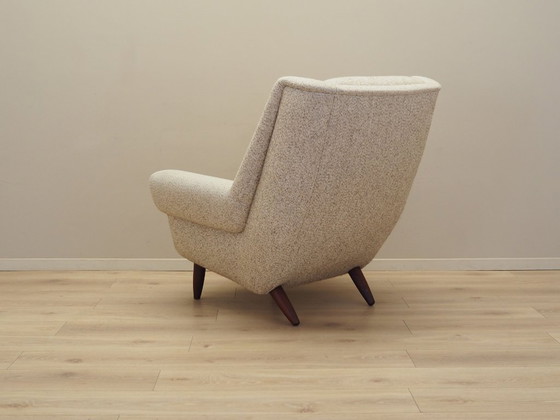 Image 1 of Poltrona beige, design danese, anni '70, produzione: Danimarca