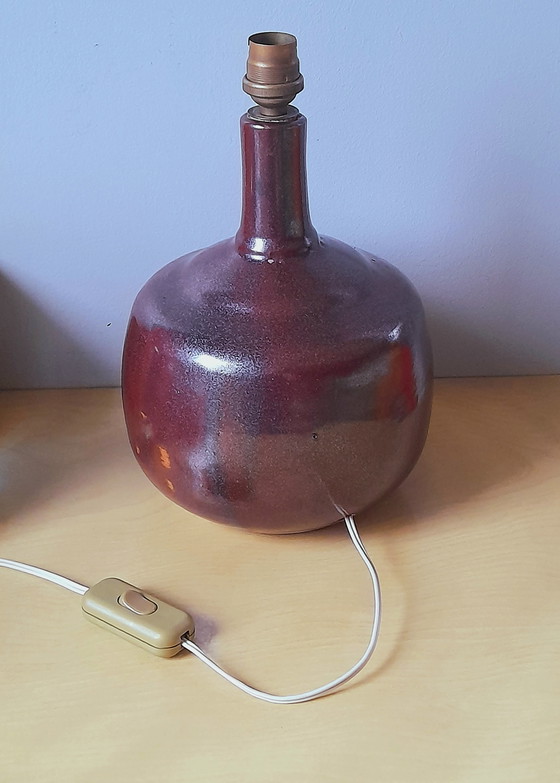 Image 1 of keramische lamp uit de jaren 60