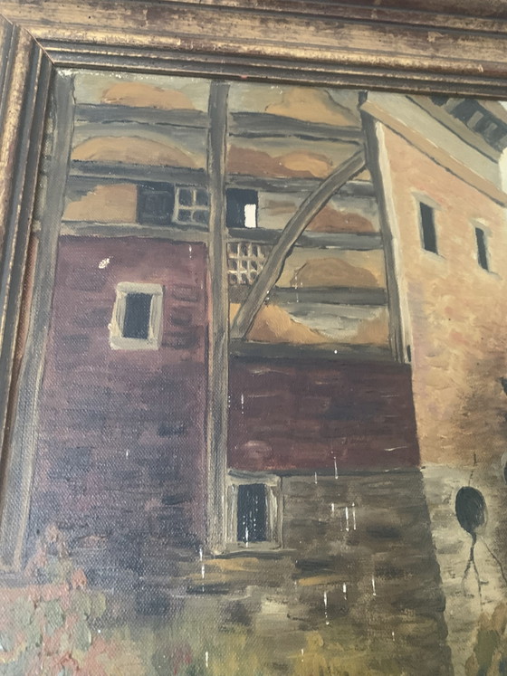 Peinture – Peintures et dessins, Wood, Canvas (photo 5 of 13)