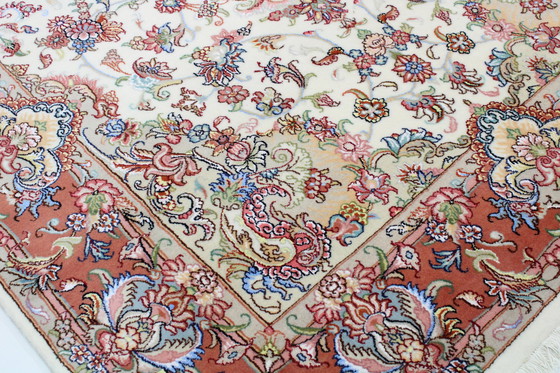 Image 1 of Tapis persan original noué à la main Tabriz 297 X 198 cm Nouveau , Inutilisé