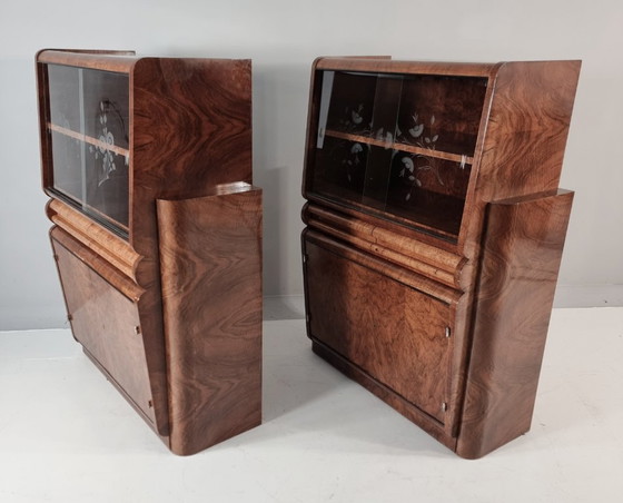 Image 1 of Art Deco kasten, jaren 40